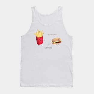 Fast Food Tank Top